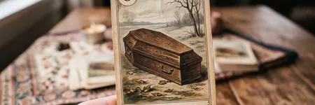 The Coffin in the Petit Lenormand: meaning