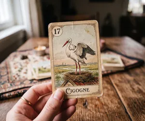 The Stork in the Petit Lenormand: meaning