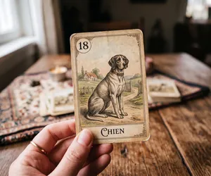 The Dog in the Petit Lenormand: meaning