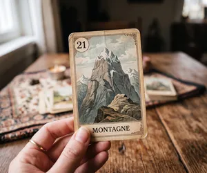 The Mountain in the Petit Lenormand: meaning
