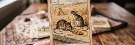 The Mice in the Petit Lenormand: meaning