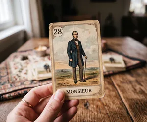 The Man in the Petit Lenormand: meaning