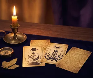 Oracle of the Triad: 57 cards, meanings and free reading