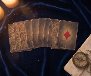 Diamonds in a 32-card deck: the material suit