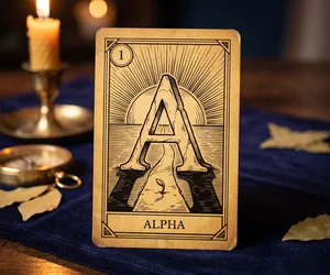 Alpha, card 1 of the Oracle of the Triad: meaning