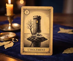 Isolation, card 2 of the Oracle of the Triad: meaning