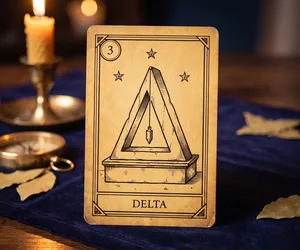 Delta, card 3 of the Oracle of the Triad: meaning