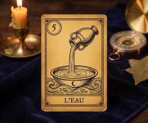Water, card 5 of the Oracle of the Triad: meaning