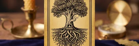 The Roots, card 6 of the Oracle of the Triad: meaning