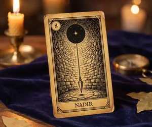 Nadir, card 8 of the Oracle of the Triad: meaning