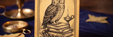 Wisdom, card 9 of the Oracle of the Triad: meaning