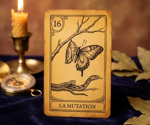 Mutation, card 16 of the Oracle of the Triad: meaning