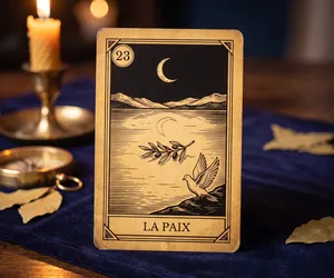 Peace, card 23 of the Oracle of the Triad: meaning
