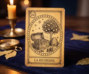 Wealth, card 24 of the Oracle of the Triad: meaning