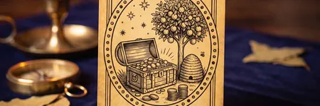 Wealth, card 24 of the Oracle of the Triad: meaning