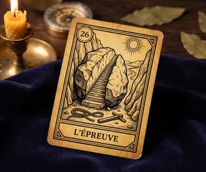 The Ordeal, card 26 of the Oracle of the Triad: meaning