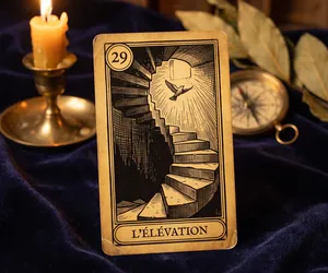 Elevation, card 29 of the Oracle of the Triad: meaning