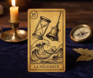 Necessity, card 35 of the Oracle of the Triad: meaning