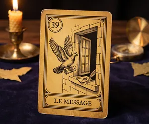 The Message, card 39 of the Oracle of the Triad: meaning