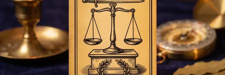 Equity, card 41 of the Oracle of the Triad: meaning