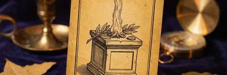 Sacrifice, card 46 of the Oracle of the Triad: meaning