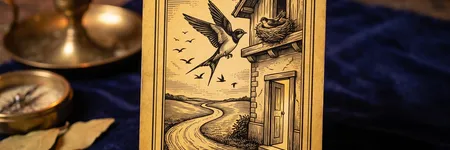 The Return, card 51 of the Oracle of the Triad: meaning