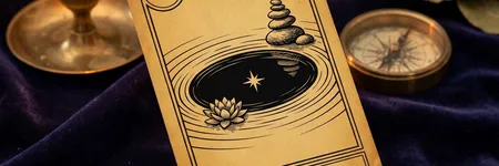 Meditation, card 53 of the Oracle of the Triad: meaning