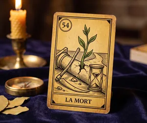 Death, card 54 of the Oracle of the Triad: meaning