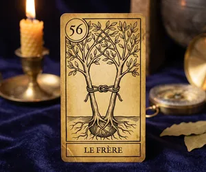 The Brother, card 56 of the Oracle of the Triad: meaning