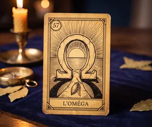 Omega, card 57 of the Oracle of the Triad: meaning