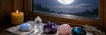 Charging Crystals Under the Full Moon: The Complete Guide