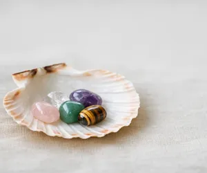 How to Recharge Your Stones with a Scallop Shell