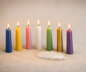 Archangel candles: which color for each day?