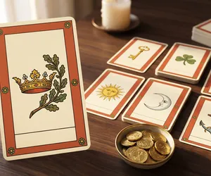 The Jupiter cards in the Belline Oracle