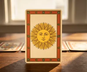 The the Sun cards in the Belline Oracle