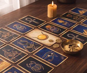 Pentacles In The Egyptian Tarot: The Material Suit